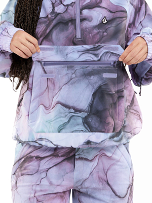 Куртка-анорак сноубордическая Volcom Sinter Bonded Stretch Glacier Ink