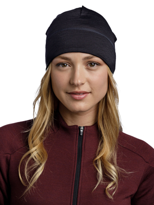 Шапка Buff Merino Lightweight Solid Black