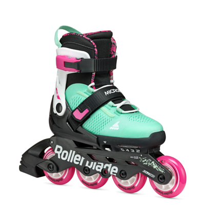 Роликовые коньки Rollerblade Microblade XT Black/Sea Green