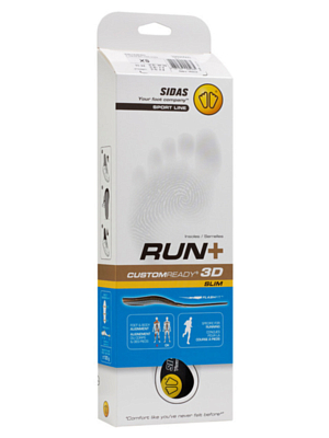 Формуемые стельки SIDAS Run+ Slim