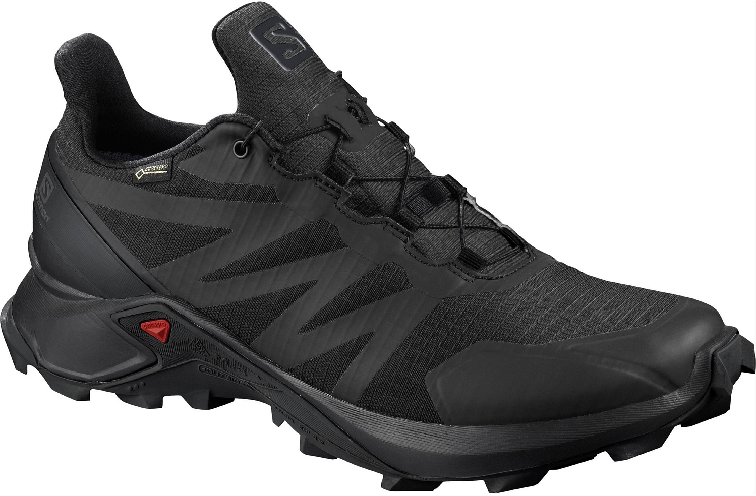 Беговые кроссовки SALOMON Supercross GTX Black/Black/Black