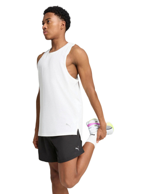 Майка беговая Puma Knit Perf Singlet White