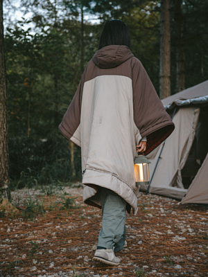 Пончо Naturehike Cloak Sleeping Bag Volcanic Red