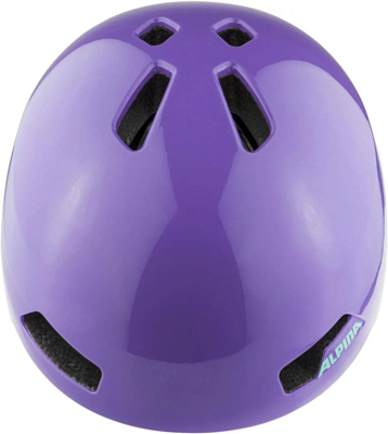 Велошлем ALPINA Hackney Purple Gloss