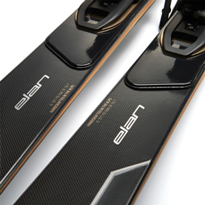 Горные лыжи с креплениями ELAN Amphibio Porsche Black + EMX 12 FusionX