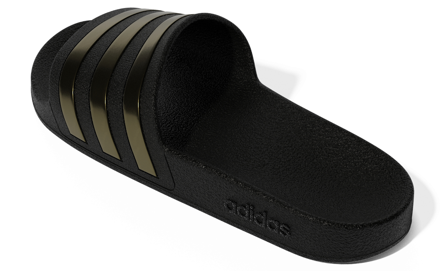 Сланцы Adidas Adilette Aqua Core Black/Gold Metallic/Core Black