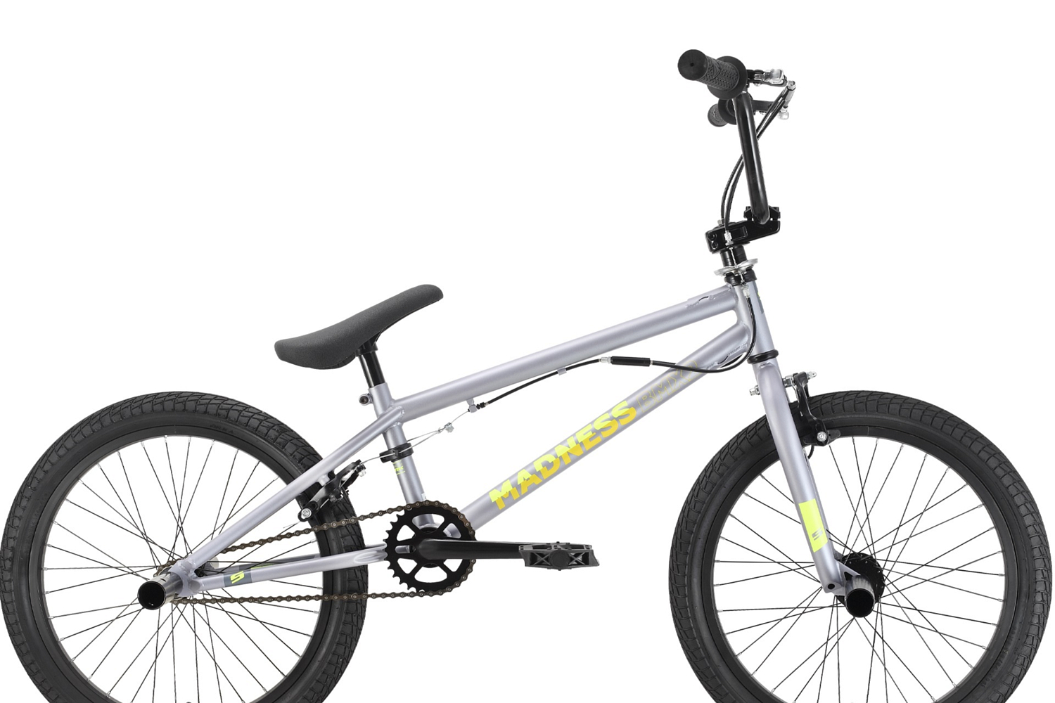 Велосипед Stark Madness Bmx 2 2022 серый/желтый