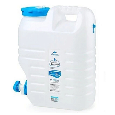 Канистра Naturehike Nh New Style Square Water Container 12L White