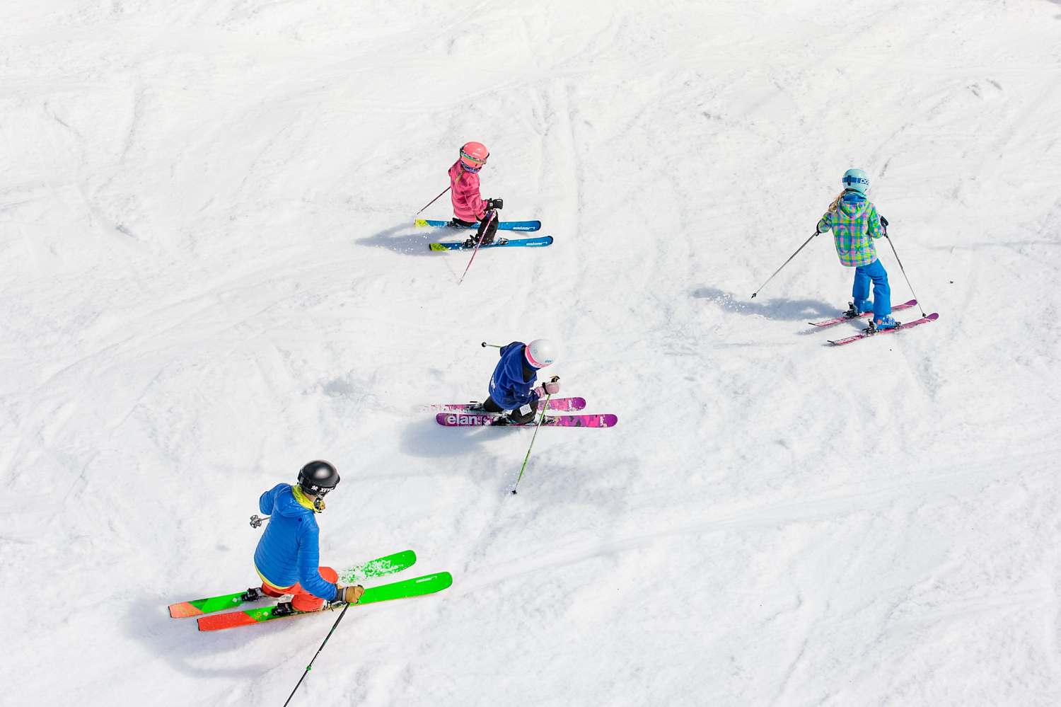 Горные лыжи с креплениями ELAN 2020-21 RC Race QS 130-150 + EL 7.5 Shift