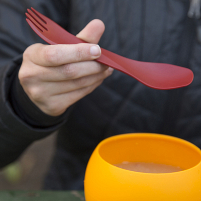 Вилка-ложка Humangear GoBites Uno Yellow