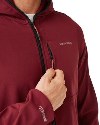 Craghoppers Baird Hooded Jkt Loganberry