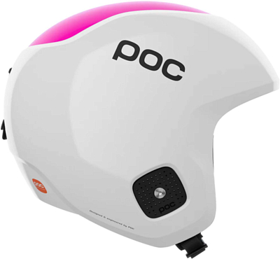 Шлем детский Poc Skull Dura Junior Hydrogen White/Flourescent Pink
