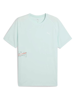 Футболка беговая Puma Knit Perf Peaceful Blue