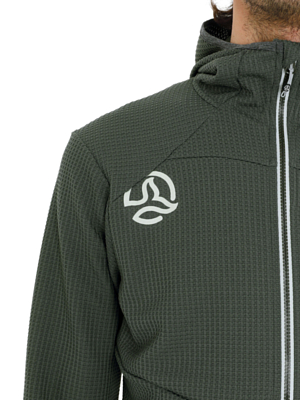 Флисовая куртка Ternua Veks Hood Deep Forest