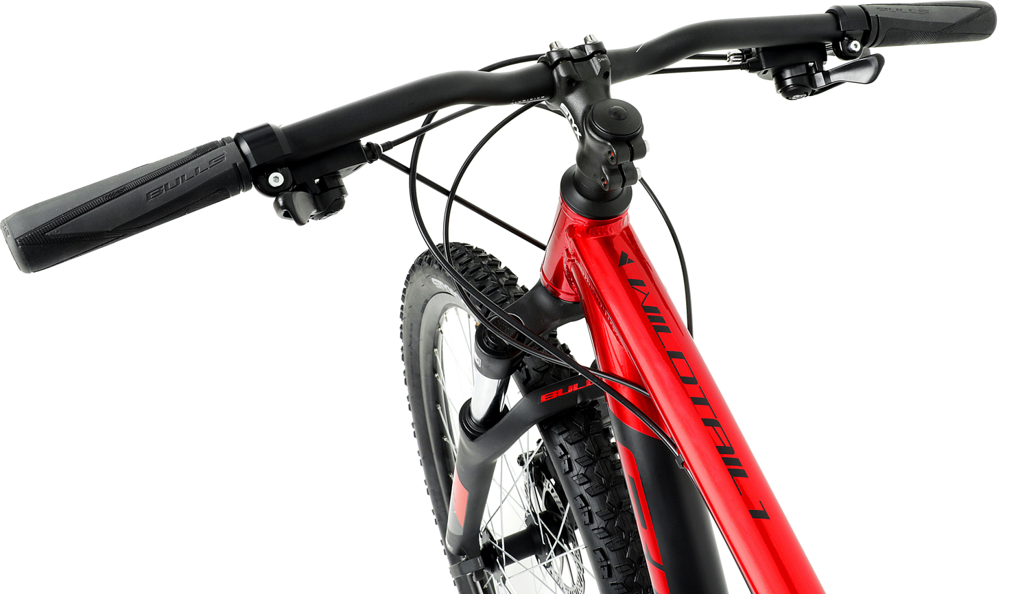 Велосипед Bulls Wildtail 1 Disc 27,5 2020 Chrome Red/Black Matt