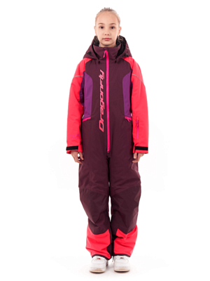 Комбинезон сноубордический детский Dragonfly Gravity Purple/Brown