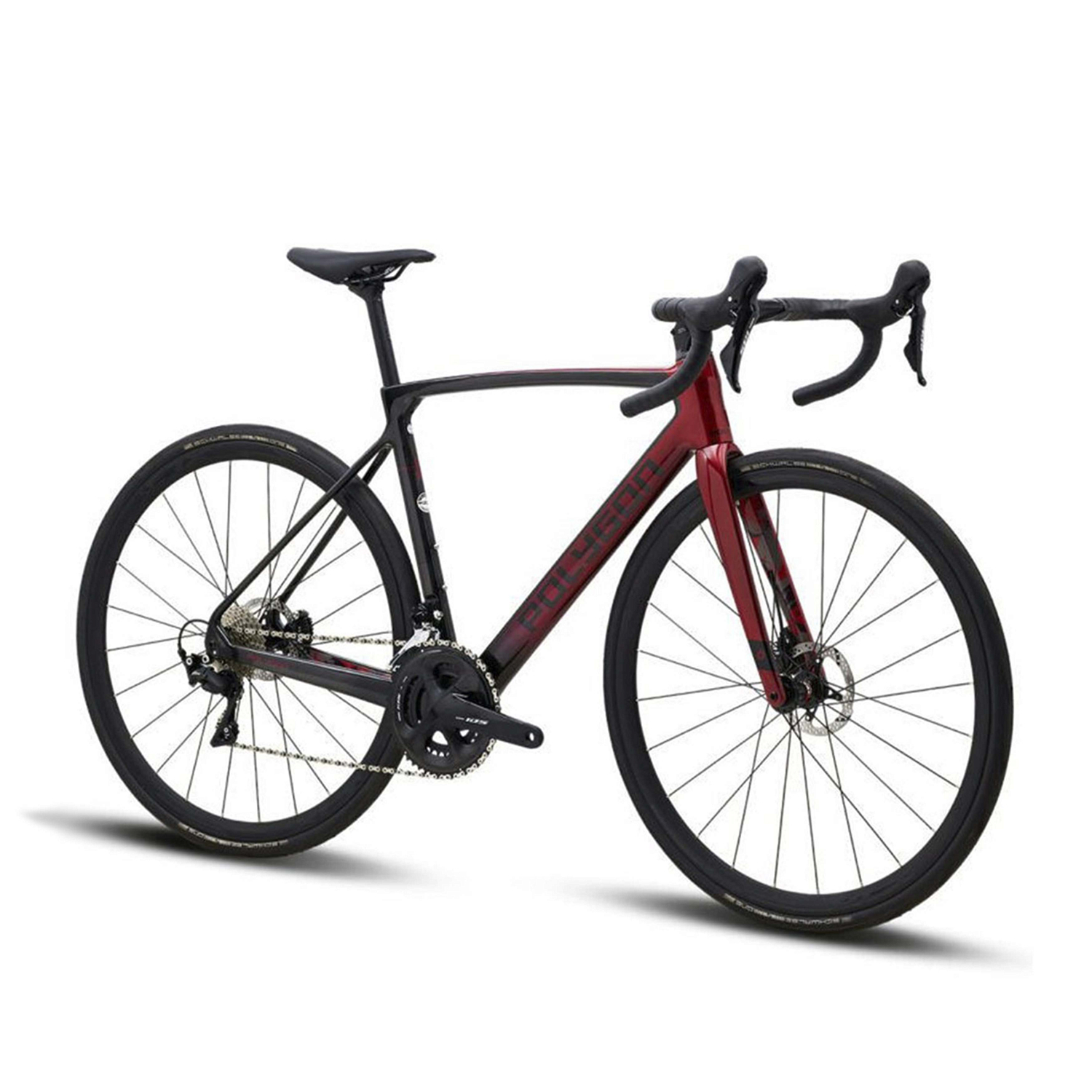 Велосипед Polygon Strattos S7D 700C 2024 Crimson Red