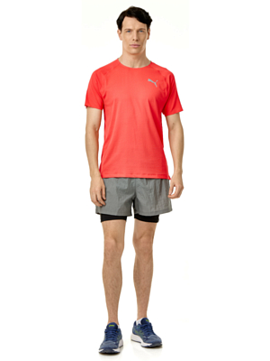 Футболка беговая Puma Ultraspun Fire Orchid