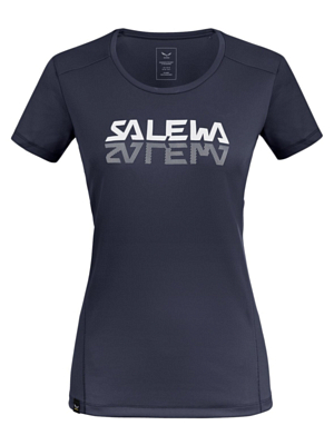 Футболка Salewa Sporty Graphic Dry W S/S Tee Navy Blazer