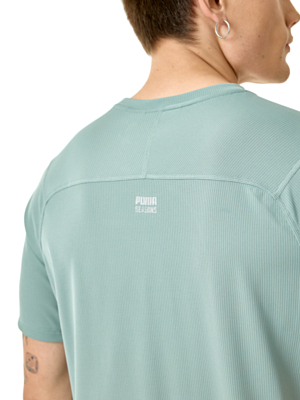 Футболка беговая Puma Seasons Drycell Green Moon