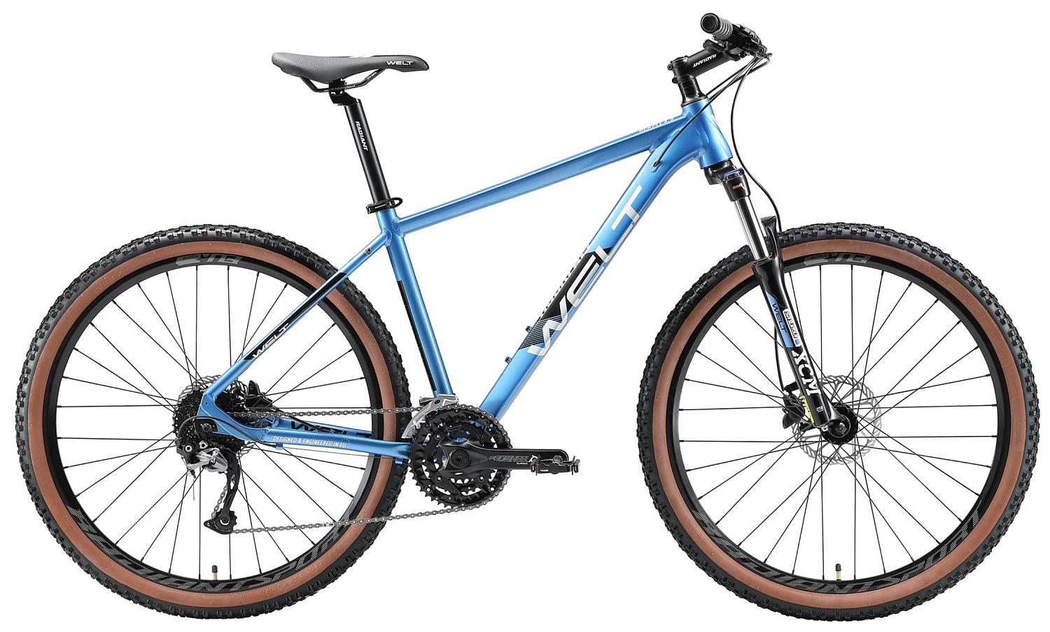 Велосипед Welt Rockfall 4.0 27 2021 Dark blue