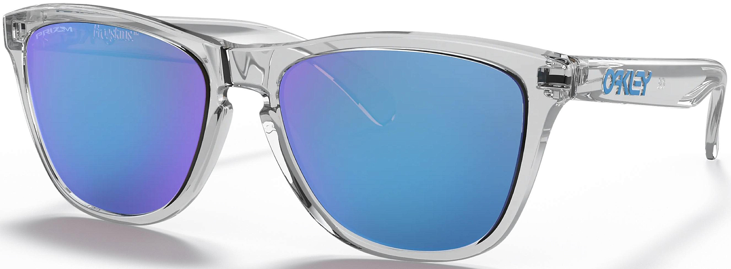 Очки солнцезащитные Oakley Frogskins Crystal Clear -Prizm Sapphire