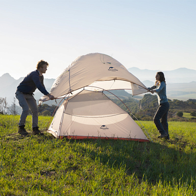Палатка Naturehike Cloud Up 3 New 210T Green
