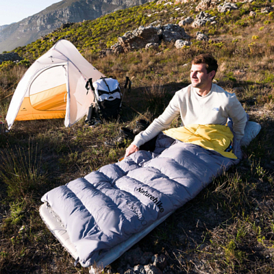Спальник Naturehike CW400 Square Grey