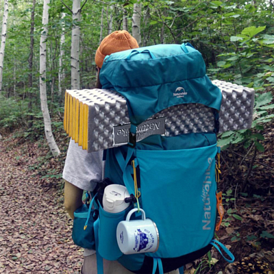 Коврик каремат Naturehike Thickened Folding Egg Nest Mat Yelllow