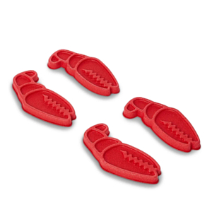 Наклейка на сноуборд CRABGRAB Mini Claws Red