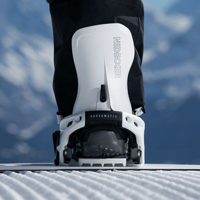 Крепления для сноуборда NIDECKER LT Supermatic White