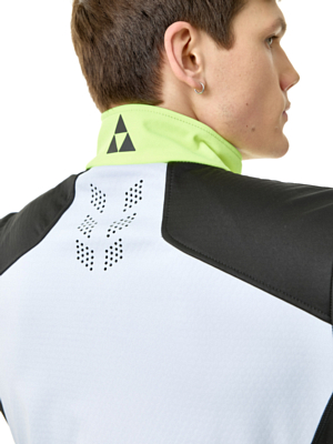 Куртка беговая FISCHER Softshell Warm Black/Grey