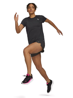 Футболка беговая Puma Favorite Black
