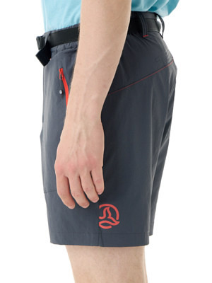 Шорты Ternua trekking FRIZ SHT M Whales Grey/Red Alert