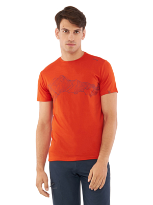 Футболка VIKING Lenta Bamboo Light Orange/Navy