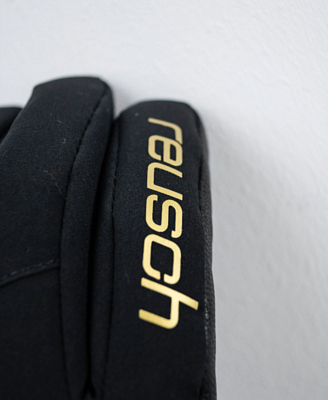 Перчатки REUSCH Tessa Stormbloxx Black/Gold