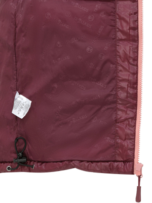 Жилет Trollkids Trondheim Maroon Red/Antique Rose
