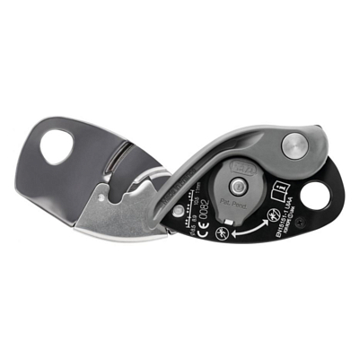 Страховочно-спусковое устройство PETZL Grigri+ Gray