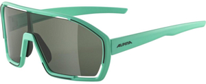 Очки солнцезащитные ALPINA Bonfire Turquoise Matt/Green Cat. 3, fogstop