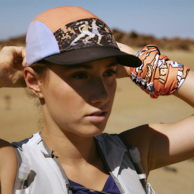 Кепка Buff 5 Panel Go Cap Pow Running Multi