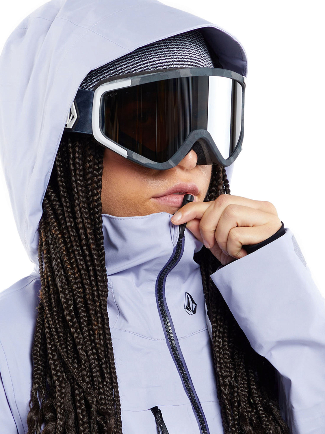 Куртка сноубордическая Volcom Vs 3L Stretch Gore Lilac Ash