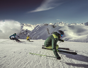 Горные лыжи с креплениями ELAN Amphibio 10Ti PowerShift + EL 10 GW Shift