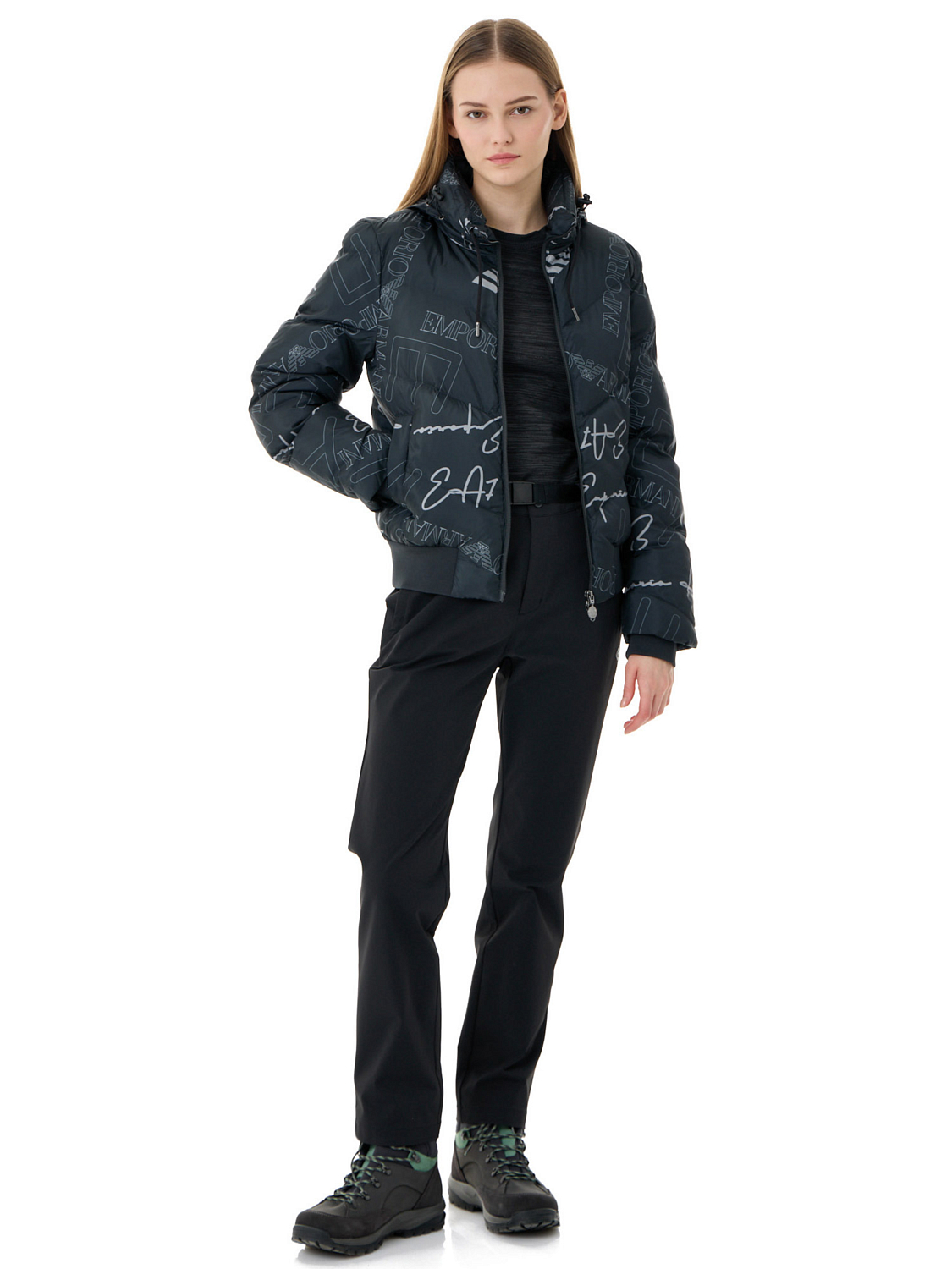 Куртка EA7 Emporio Armani Mountain Winter W Extra Padded Monogram Black