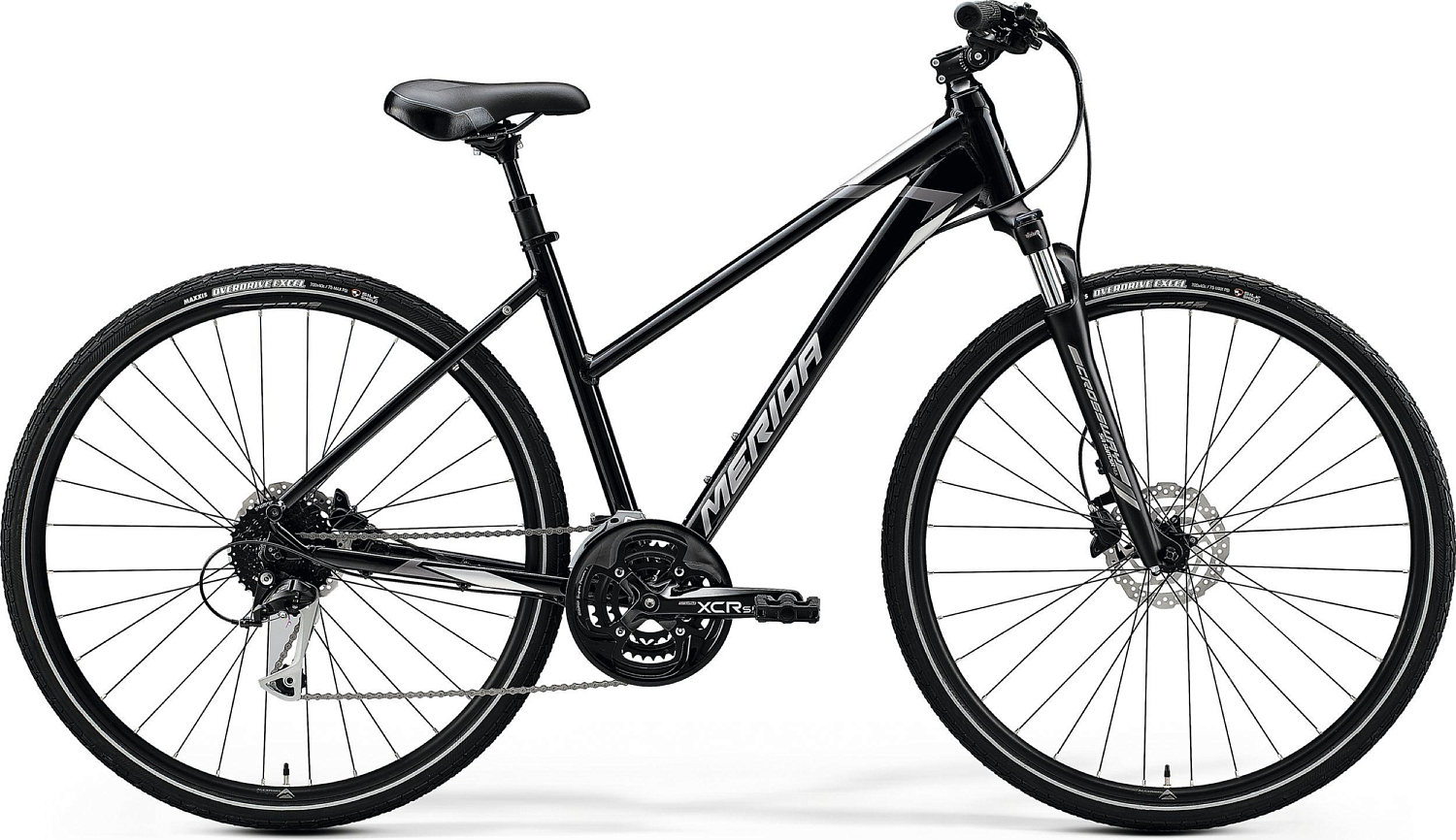 Велосипед MERIDA Crossway 100 Lady 2020 Metallic Black/Grey