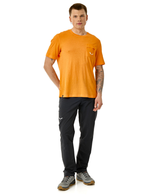 Футболка Salewa Agner Hemp/Dst Turmeric