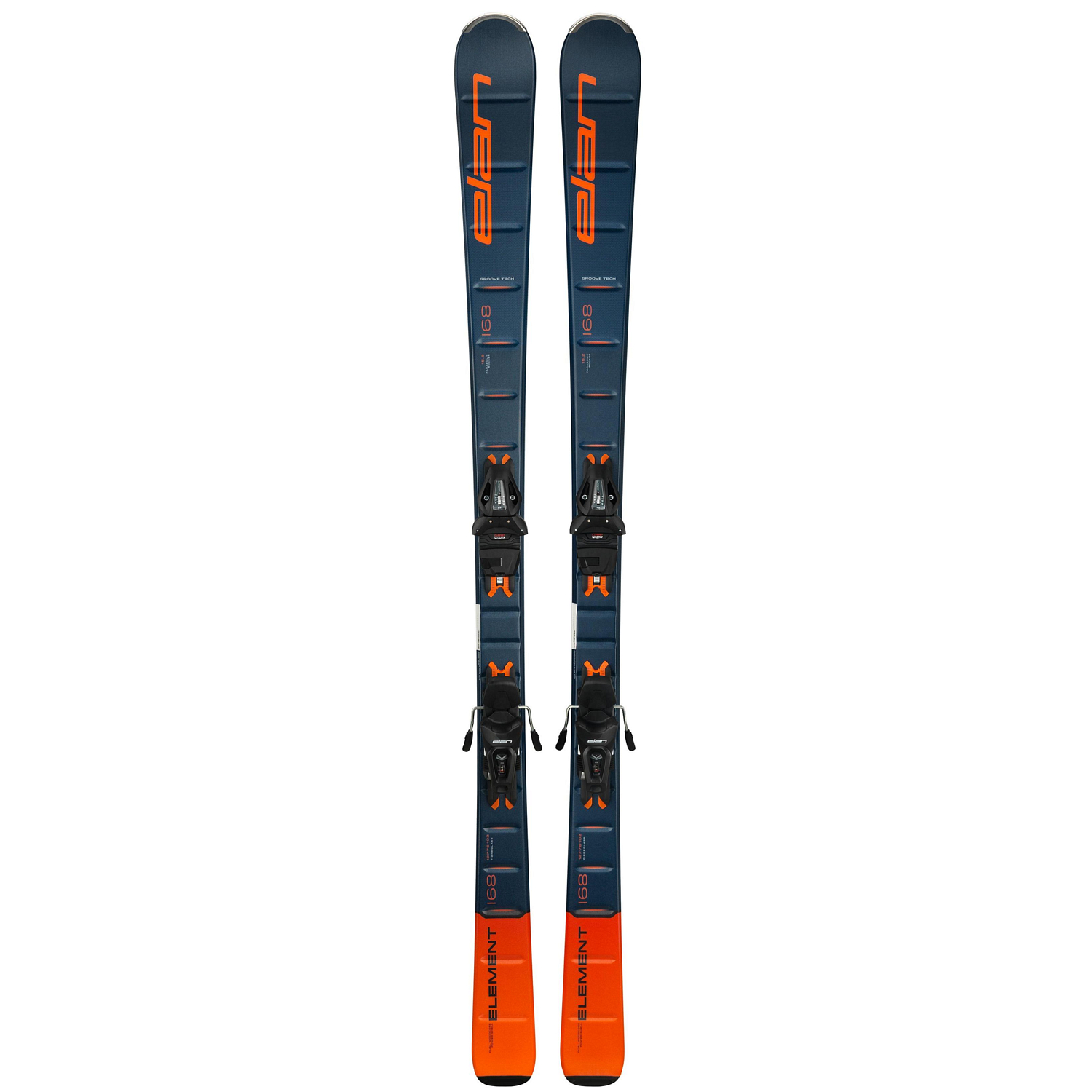 Горные лыжи с креплениями Elan 2018-19 ELEMENT BLUE/ORANGE LS EL10.0