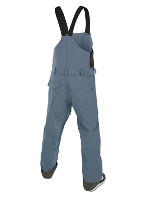 Брюки сноубордические Volcom Rain Gore-Tex Bib Overall Dark Grey