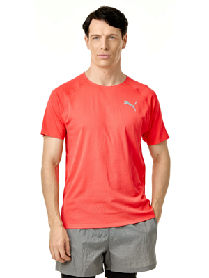 Футболка беговая Puma Ultraspun Fire Orchid