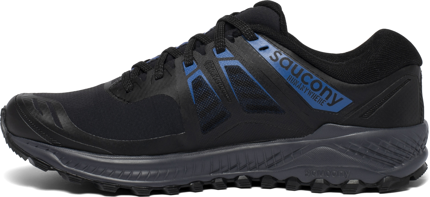 Беговые кроссовки Saucony 2020-21 Peregrine Ice+ Black/Blue