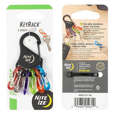 Брелок Nite Ize Key Rack Version 2 Черный